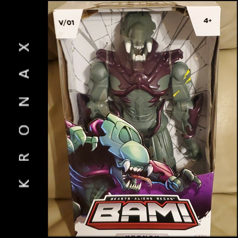 BAM! Beasts Aliens Mechs Kronax Jaws Action Figure